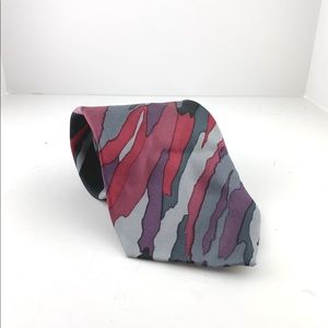 Pierre Balmain camo tie extra long